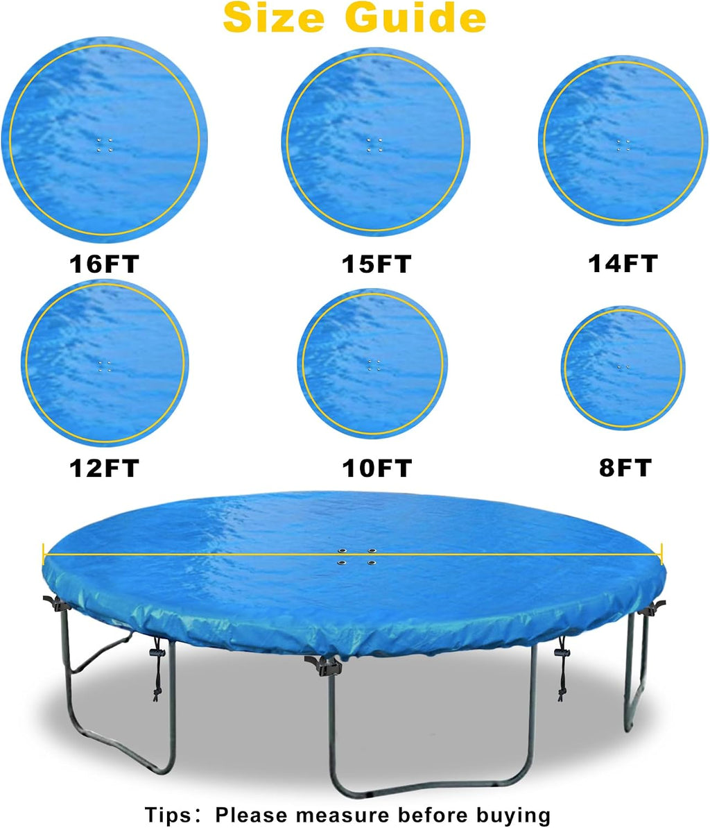 SIHAIAN Inflatable Above-Ground Pool Cover