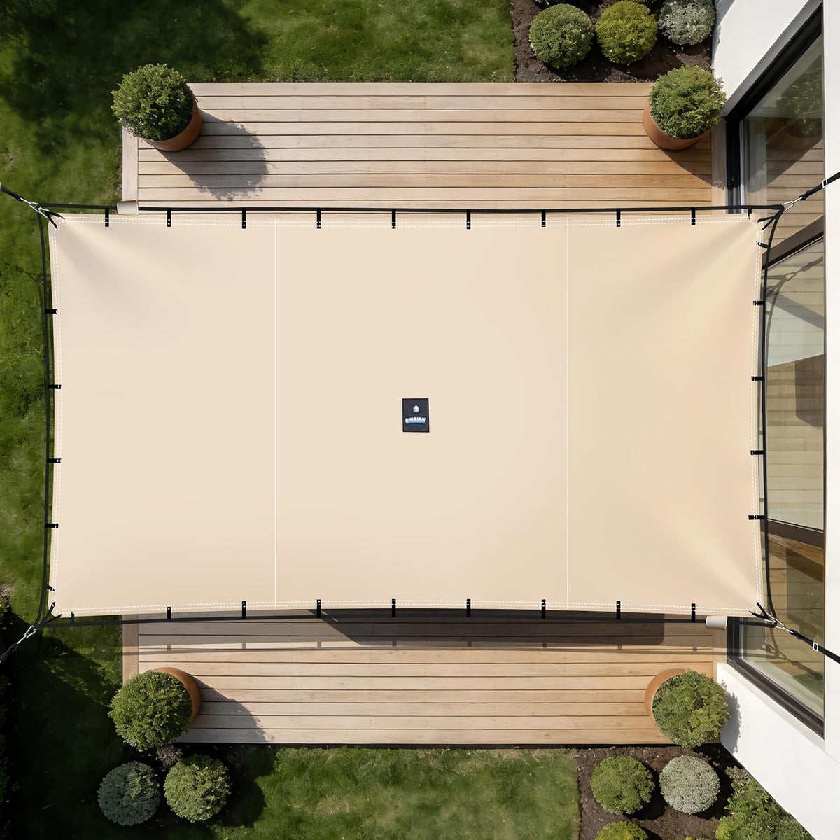 SIHAIAN Rectangle Shade Sail