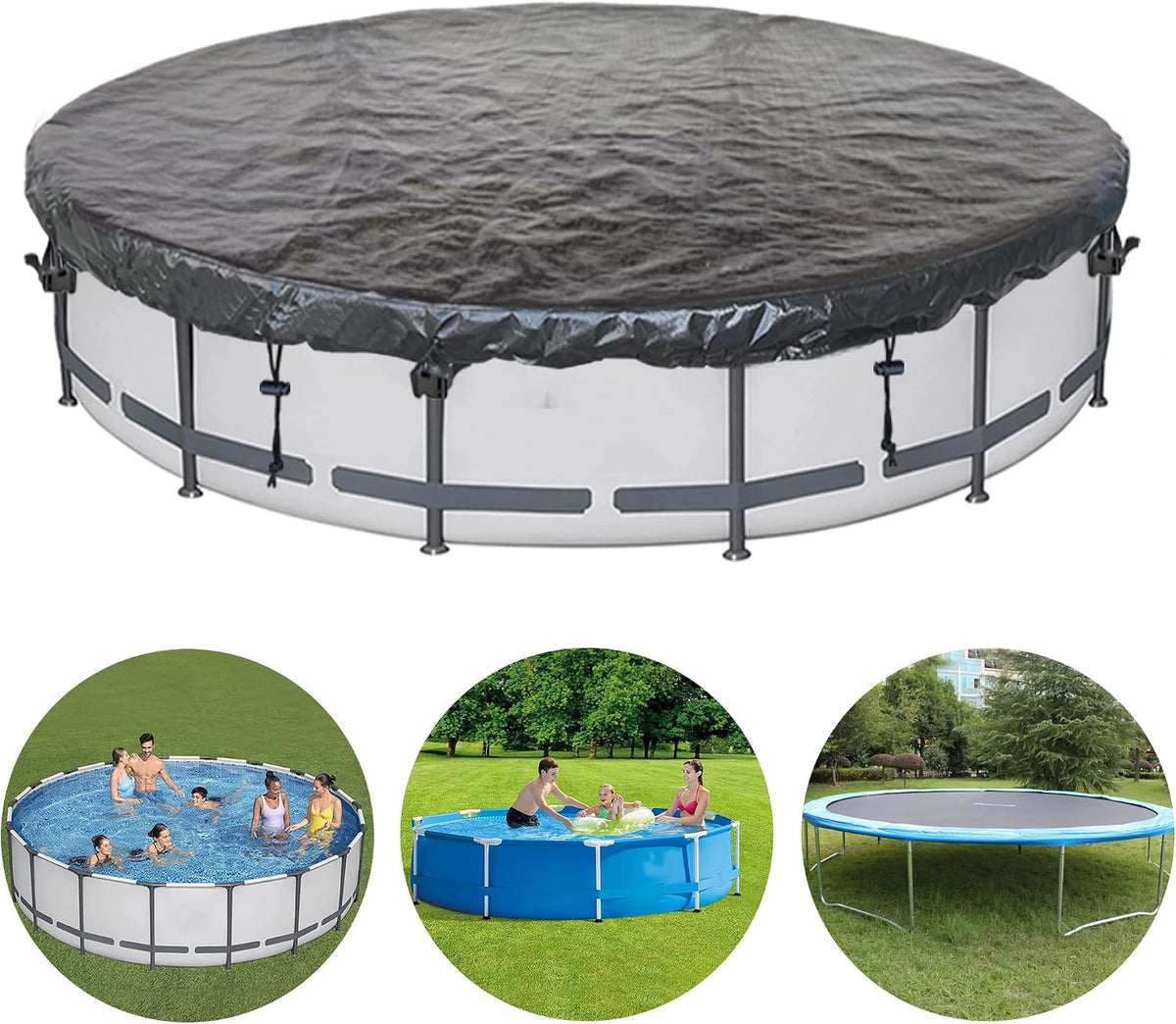 SIHAIAN Trampoline Winter Cover